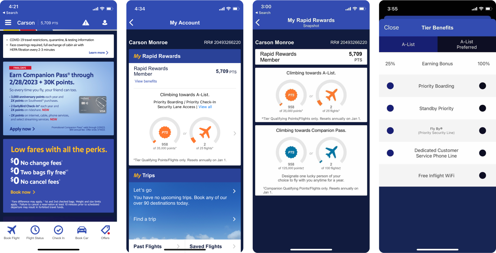 Southwest Mobile App